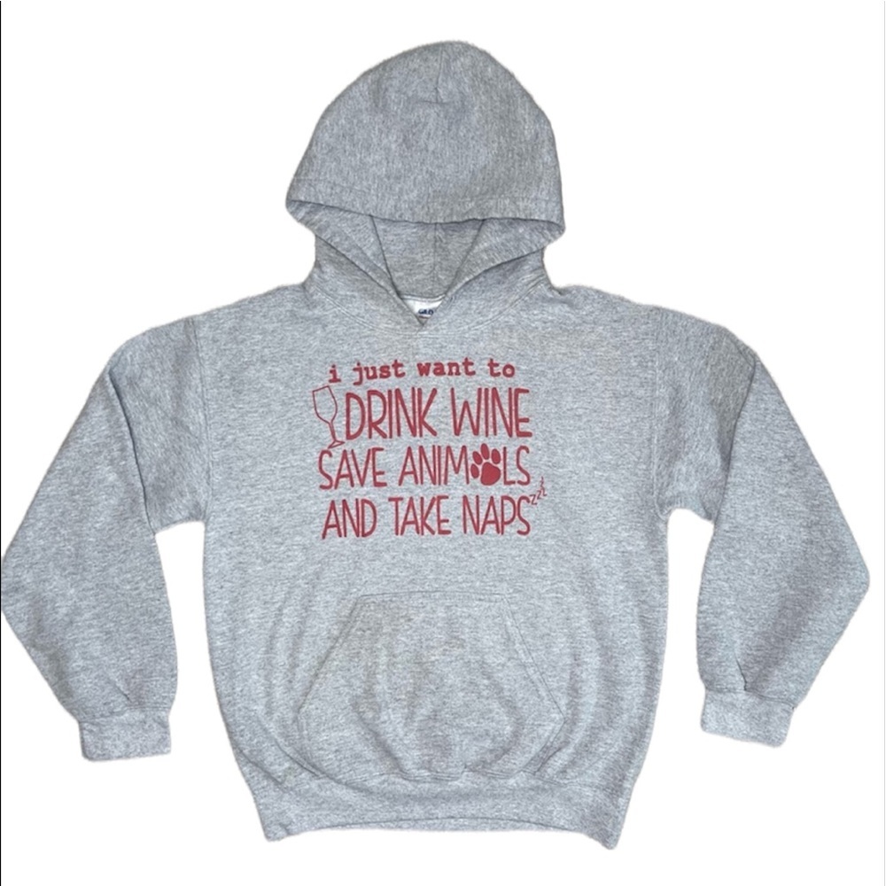 Drink Wine hoodie